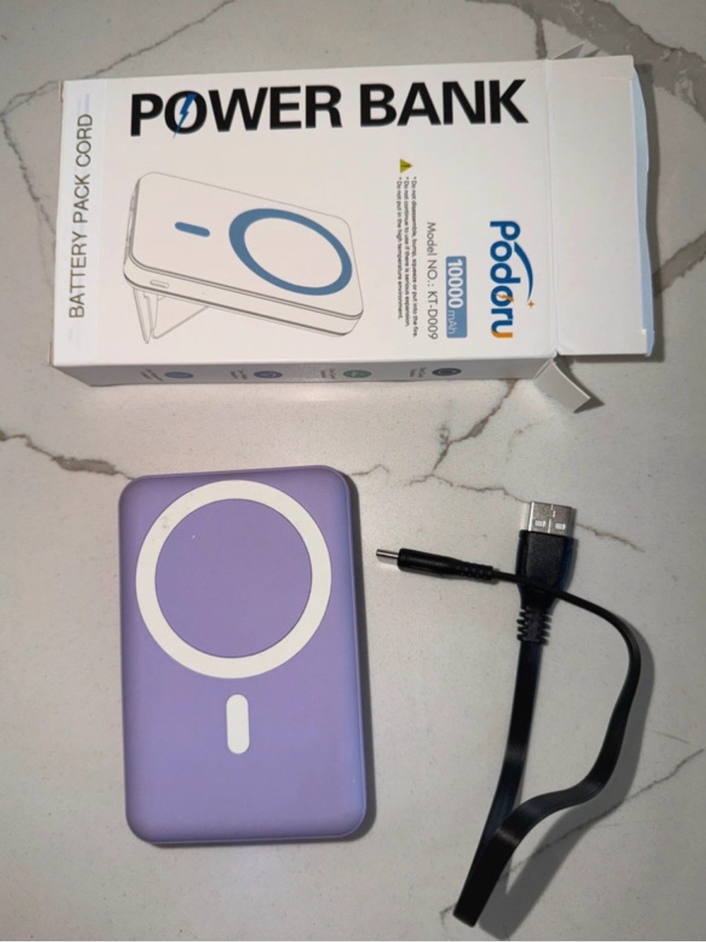 Portable Power Bank Wireless Charging